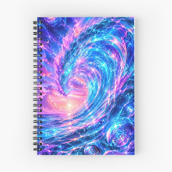 Item preview, Goa Ocean Vision – Cosmic Neon Waves 2 designed and sold by RH Design Lab.