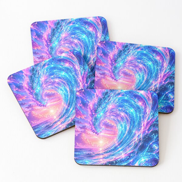 Item preview, Goa Ocean Vision – Cosmic Neon Waves 2 designed and sold by RH Design Lab.