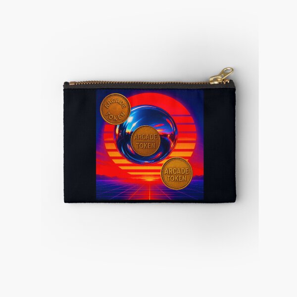 Item preview, ❇️ INSERT COIN TO CONTINUE COLLECTION ❇️ -  Arcade Token – Sunset Horizon Edition v3 designed and sold by WheelieGdArt.