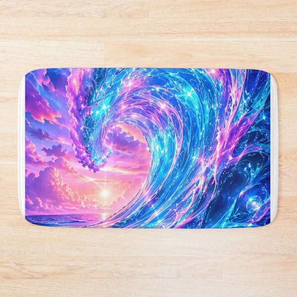 Item preview, Goa Ocean Vision – Cosmic Neon Waves 2 designed and sold by RH Design Lab.