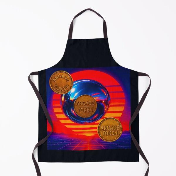 Item preview, ❇️ INSERT COIN TO CONTINUE COLLECTION ❇️ -  Arcade Token – Sunset Horizon Edition v3 designed and sold by WheelieGdArt.