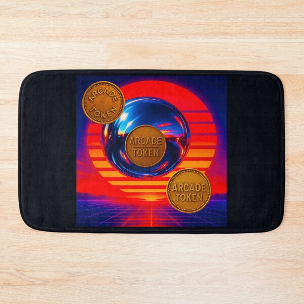 Item preview, ❇️ INSERT COIN TO CONTINUE COLLECTION ❇️ -  Arcade Token – Sunset Horizon Edition v3 designed and sold by WheelieGdArt.