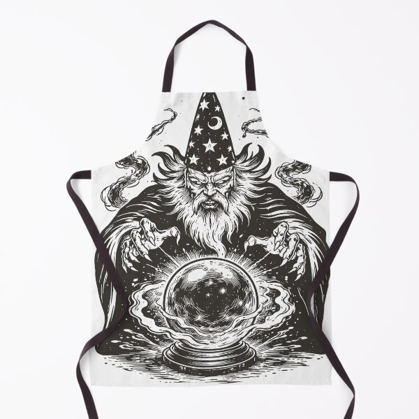 Item preview, Mystic Wizard Fortune Teller and Crystal Ball designed and sold by Matinez Pink.