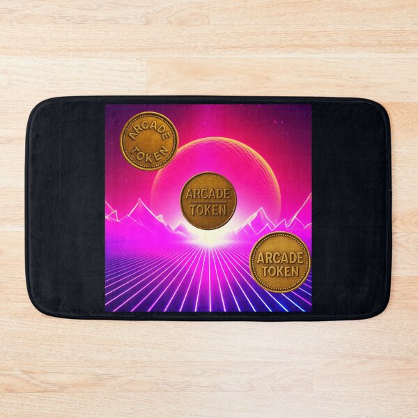 Item preview, ❇️ INSERT COIN TO CONTINUE COLLECTION ❇️ -  Arcade Token – Sunset Horizon Edition v4 designed and sold by WheelieGdArt.