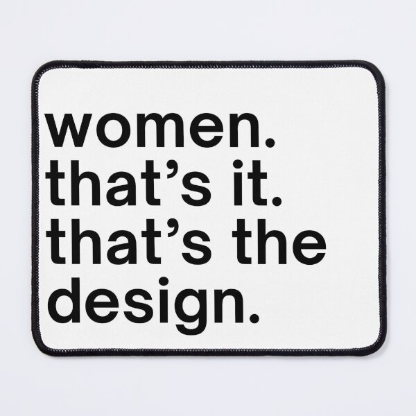 Item preview, Women. That's it. That's the design.  designed and sold by LanitaDesign.