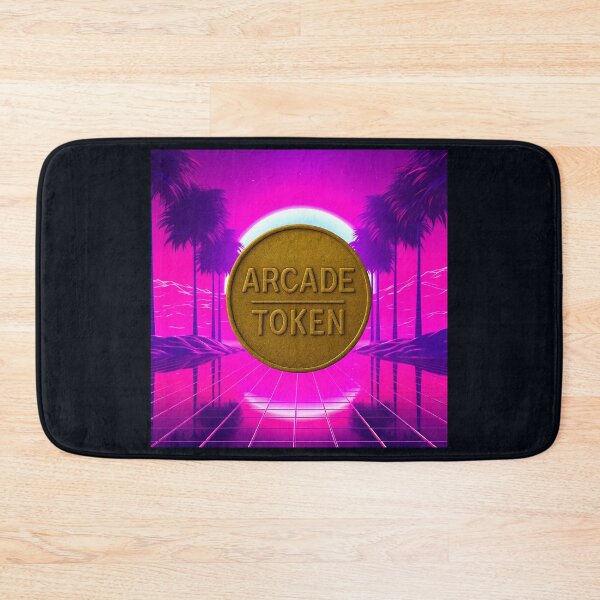Item preview, ❇️ INSERT COIN TO CONTINUE COLLECTION ❇️ -  Arcade Token – Sunset Horizon Edition v5 designed and sold by WheelieGdArt.