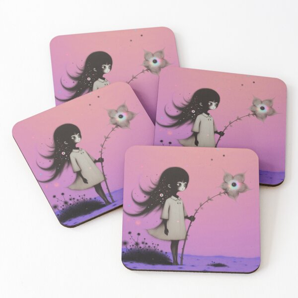 Item preview, Weird & Wonderful. Whimsical Flower Girl designed and sold by Wrybird.