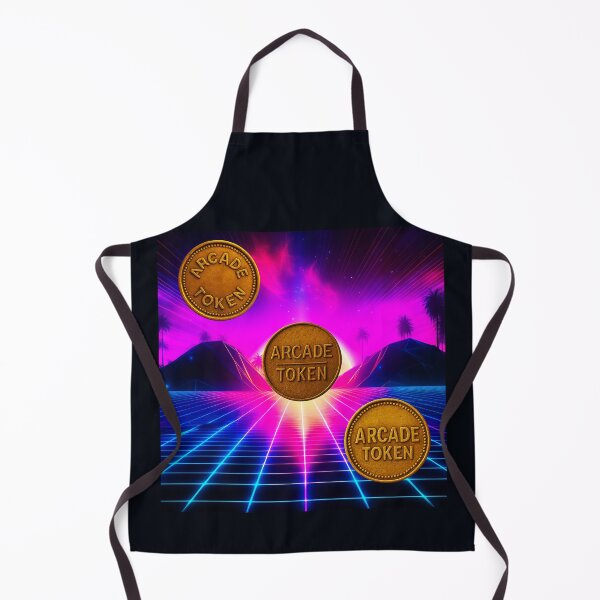 Item preview, ❇️ INSERT COIN TO CONTINUE COLLECTION ❇️ -  Arcade Token – Sunset Horizon Edition v6 designed and sold by WheelieGdArt.