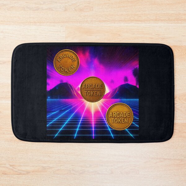 Item preview, ❇️ INSERT COIN TO CONTINUE COLLECTION ❇️ -  Arcade Token – Sunset Horizon Edition v6 designed and sold by WheelieGdArt.
