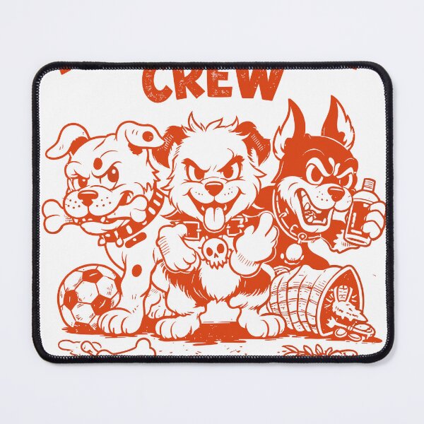 Item preview, Mean Puppy Crew Bad To The Bone Puppies designed and sold by Matinez Pink.