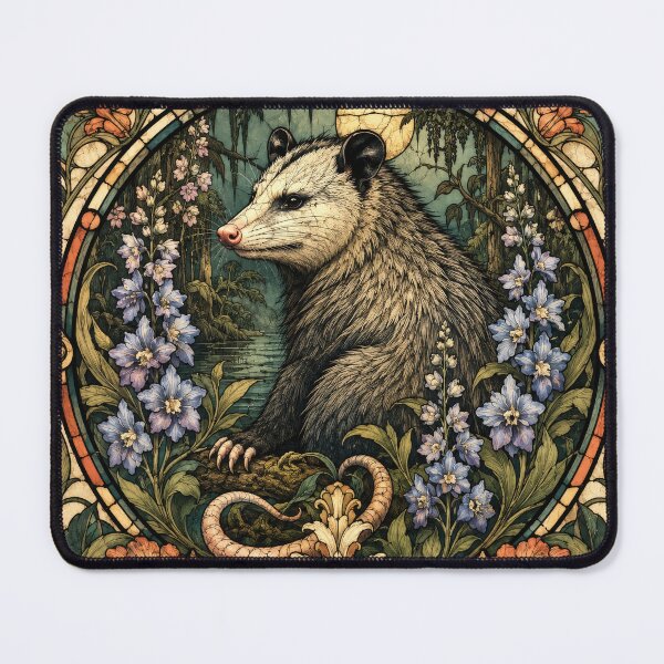 Item preview, July Larkspur Opossum Magic designed and sold by scicilysimonee.