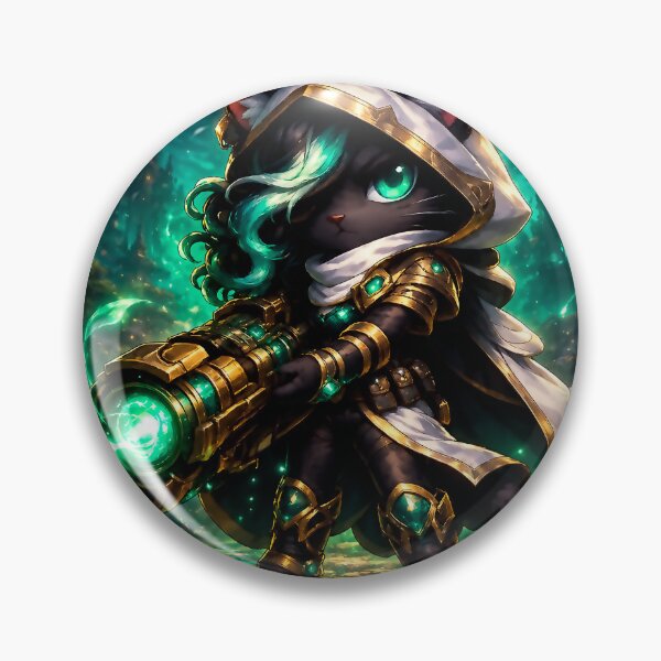 Item preview, Emerald Soul Hunter Cat designed and sold by Lunatik Cat.