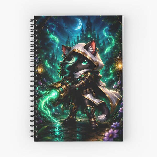 Item preview, Emerald Soul Hunter Cat designed and sold by Lunatik Cat.