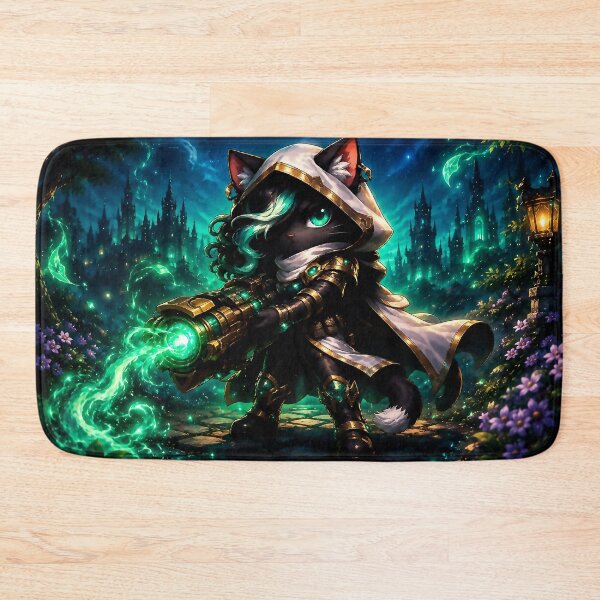 Item preview, Emerald Soul Hunter Cat designed and sold by Lunatik Cat.