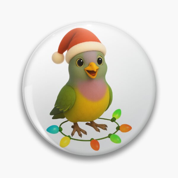 Item preview, Christmas Pink-necked Green Pigeon designed and sold by Sillytoe.