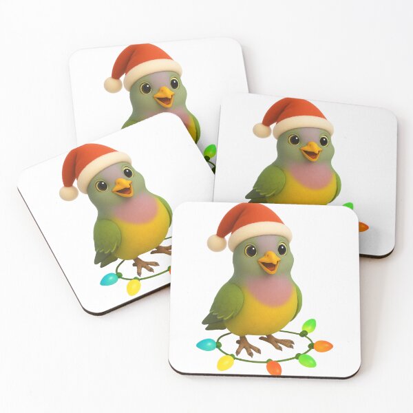 Item preview, Christmas Pink-necked Green Pigeon designed and sold by Sillytoe.