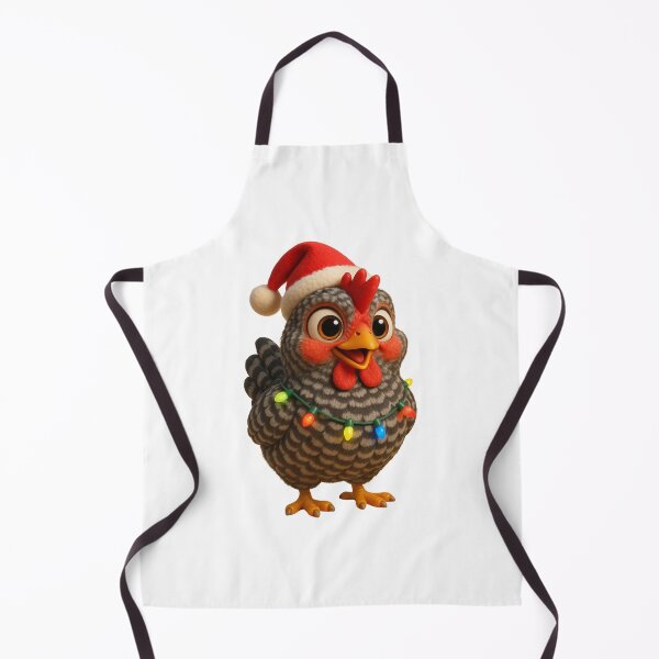Item preview, Christmas Plymouth Rock Chicken designed and sold by Sillytoe.