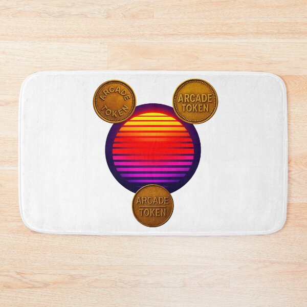 Item preview, ❇️ INSERT COIN TO CONTINUE COLLECTION ❇️ -  Arcade Token – Neon Horizon Edition v1 designed and sold by WheelieGdArt.