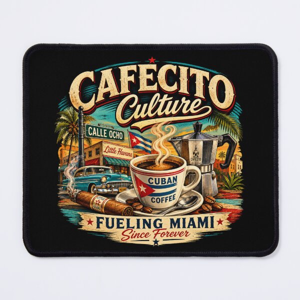 Item preview, Cafecito Culture Fueling Miami Calle Ocho designed and sold by piketo.