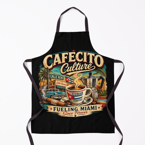 Item preview, Cafecito Culture Fueling Miami Calle Ocho designed and sold by piketo.