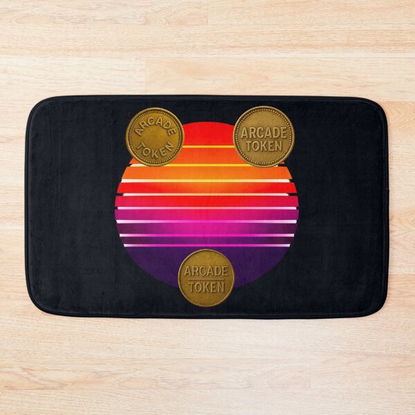 Item preview, ❇️ INSERT COIN TO CONTINUE COLLECTION ❇️ -  Arcade Token – Neon Horizon Edition v2 designed and sold by WheelieGdArt.