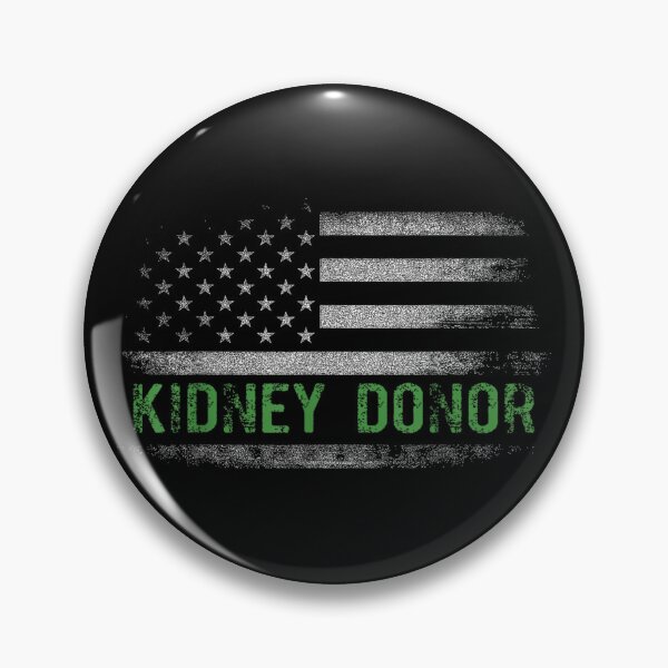 Item preview, Kidney Donor USA Flag designed and sold by goombi-creative.
