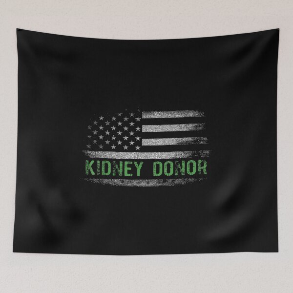Item preview, Kidney Donor USA Flag designed and sold by goombi-creative.