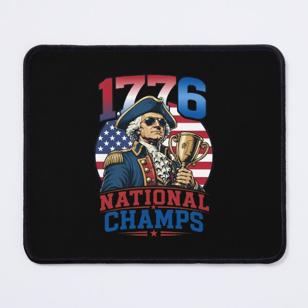 Item preview, 1776 National Champs George Washington Funny Patriotic designed and sold by cass-vale-lab.