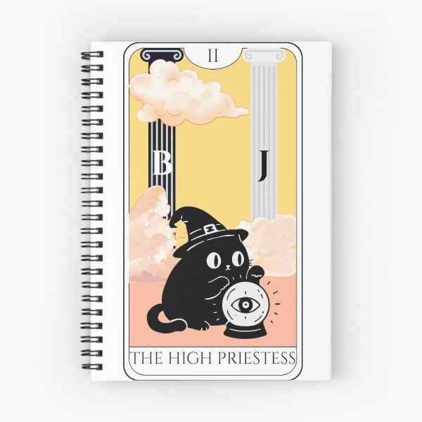 Artikelvorschau, The High Priestess Cat Tarot Card entworfen und verkauft von Alixscraftcorner.
