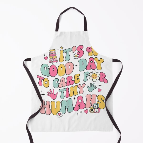 Item preview, It's A Good Day to Care for Tiny Humans Retro Teacher Life T-Shirt designed and sold by DArtfulStudio.