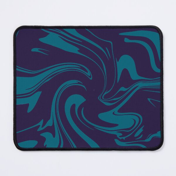 Item preview, Deep Oceanic Flow - Navy Blue Abstract Swirl designed and sold by CaramelCo.