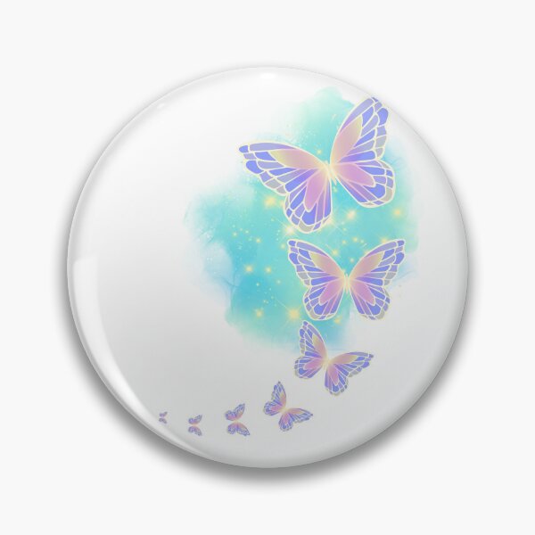Item preview, Magical Pastel Butterfly Watercolor Aesthetic Art designed and sold by rich-moda.