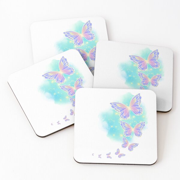 Item preview, Magical Pastel Butterfly Watercolor Aesthetic Art designed and sold by rich-moda.