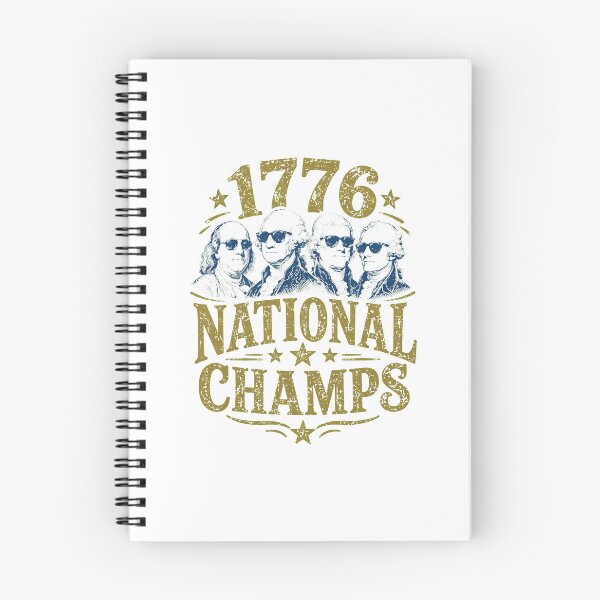 Item preview, 1776 National Champs Funny Patriotic Founding Fathers USA designed and sold by cass-vale-lab.