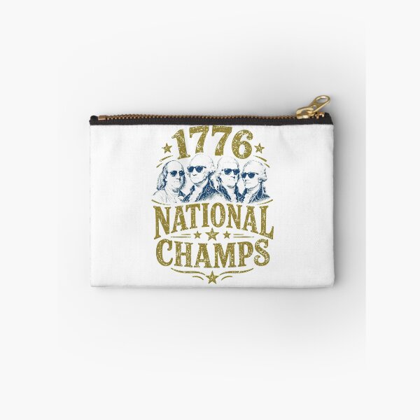 Item preview, 1776 National Champs Funny Patriotic Founding Fathers USA designed and sold by cass-vale-lab.
