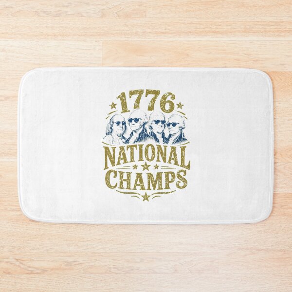 Item preview, 1776 National Champs Funny Patriotic Founding Fathers USA designed and sold by cass-vale-lab.