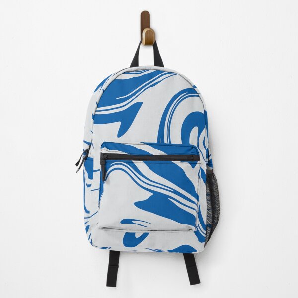 Item preview, Royal Blue Liquid Marble Abstract Fluid Art designed and sold by CaramelCo.