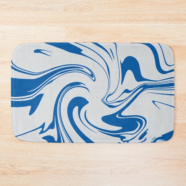 Artikelvorschau, Abstrakte Fluid-Art in Königsblauem Flüssigmarmor entworfen und verkauft von CaramelCo.