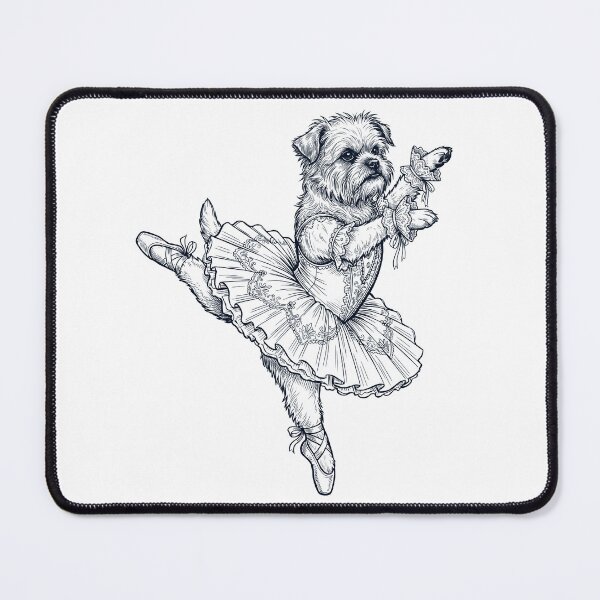 Item preview, Vintage Affenpinscher Ballet Dancer Ballerina Dog Lover designed and sold by dian-rody-crest.