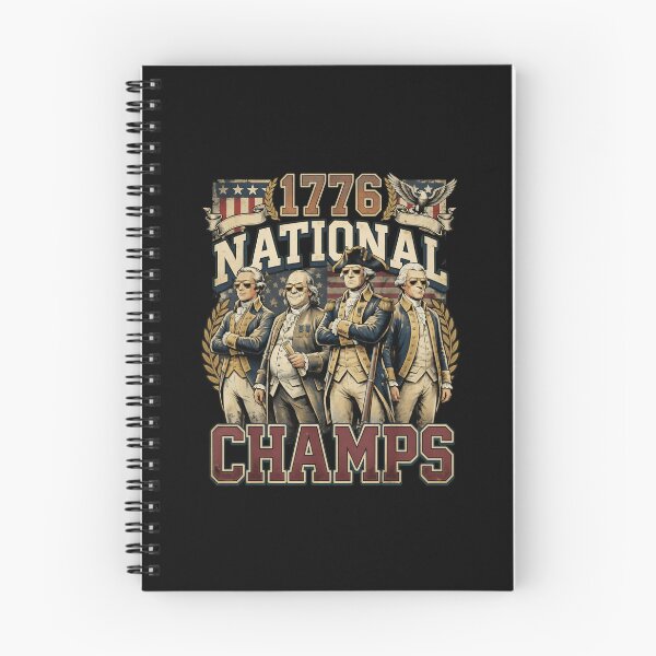 Item preview, 1776 National Champs Funny Patriotic America Founding Father designed and sold by cass-vale-lab.