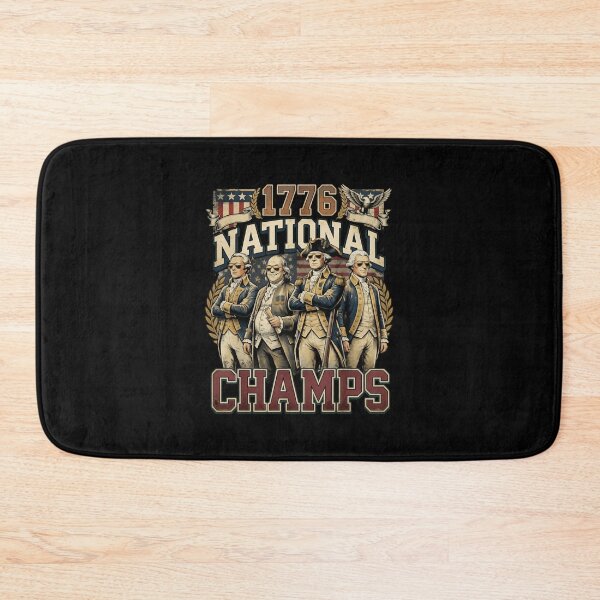 Item preview, 1776 National Champs Funny Patriotic America Founding Father designed and sold by cass-vale-lab.