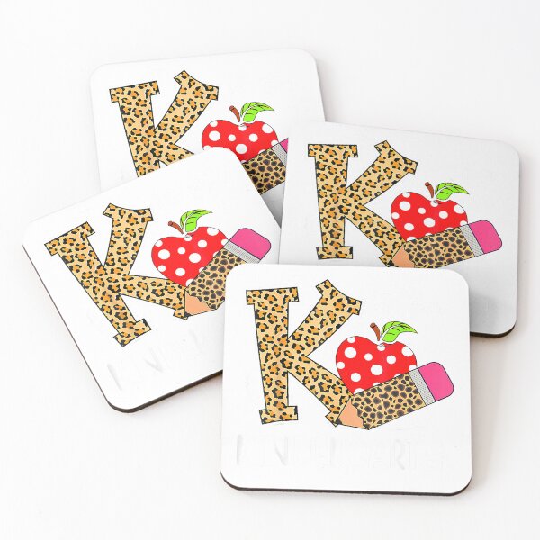 Item preview, K is for Kindergarten Teacher Leopard Back to School Children T-Shirt designed and sold by kevincuellar.