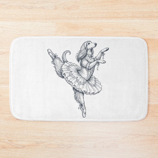 Item preview, Vintage Afghan Hound Ballet Dancer Ballerina Dog Lover designed and sold by dian-rody-crest.