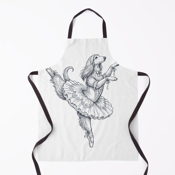 Item preview, Vintage Afghan Hound Ballet Dancer Ballerina Dog Lover designed and sold by dian-rody-crest.