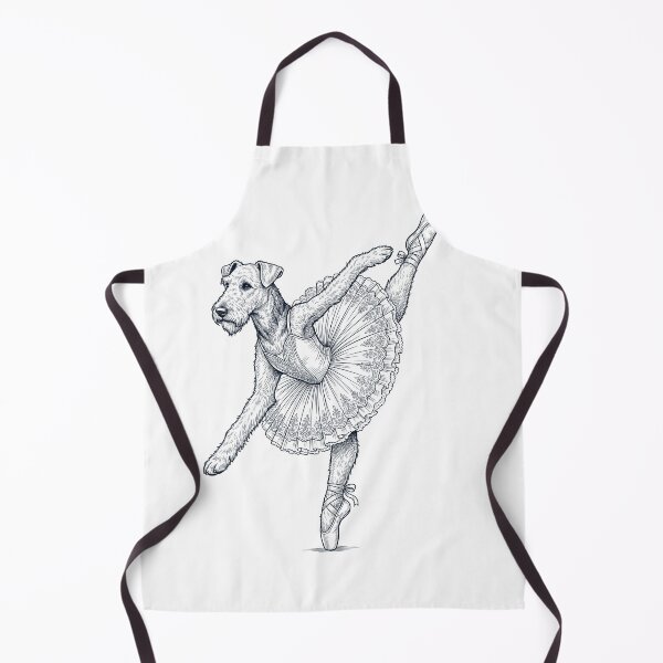 Item preview, Vintage Airedale Terrier Ballet Dancer Ballerina Dog Lover designed and sold by dian-rody-crest.