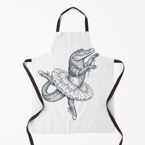 Item preview, Vintage Alligator Ballet Dancer Ballerina Animal Lover designed and sold by dian-rody-crest.