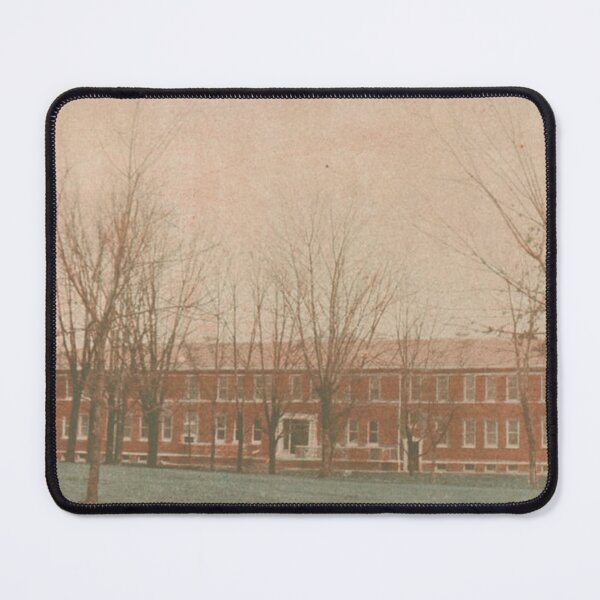 Item preview, Anna State Hospital Original Vintage Postcard – Hospital Building with Trees designed and sold by GhostlyWorld.