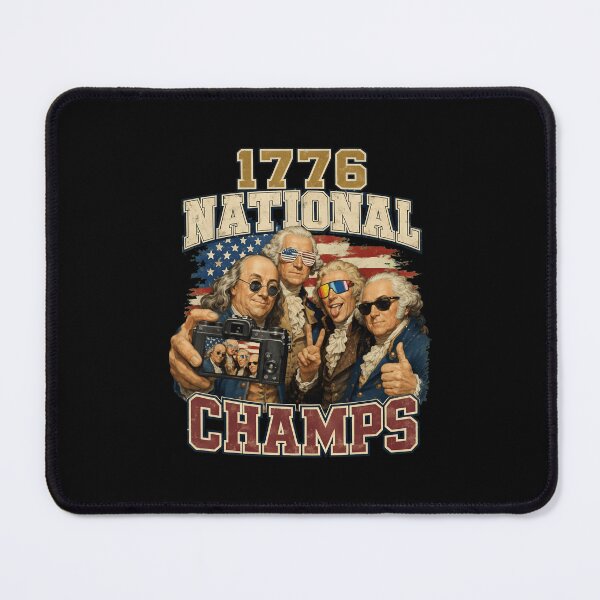 Item preview, 1776 National Champs Funny Patriotic America Founding Father Vintage designed and sold by cass-vale-lab.