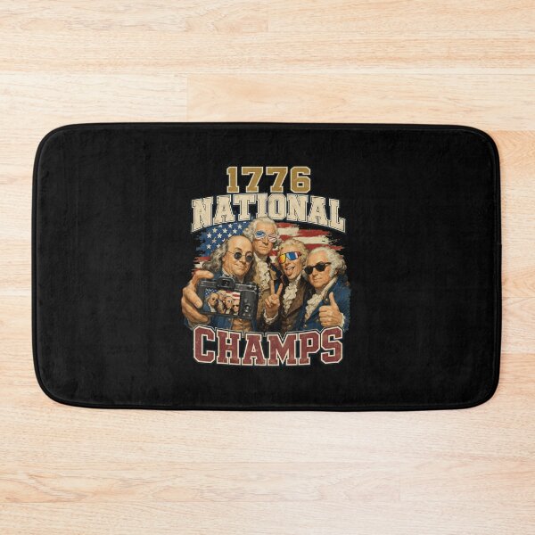 Item preview, 1776 National Champs Funny Patriotic America Founding Father Vintage designed and sold by cass-vale-lab.