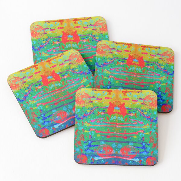 Item preview, Abstract Pride Paint & Stamps designed and sold by Mollie Booth.